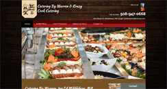 Desktop Screenshot of cateringbywarren.com